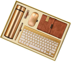 Cadeaux personnalisés Souvenir d'affaires Clavier sans fil Clé USB Stylo Souris Coffret cadeau pour invités - Product Image 2