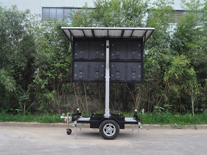 Màn Hình Hiển Thị Led P3 P5 P6 P8 Ngoài Trời Với Tấm Pin Mặt Trời Và Pin - Product Image 5