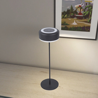 Lampe de table LED moderne Zafferano, barre lumineuse créative, veilleuse d'ambiance portable, rechargeable, à commande tactile, intensité réglable, flexible