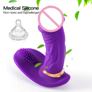 Celana Dalam Mainan Seks Wanita, Vibrator Remote Celana Dalam Bergetar Mini Mainan Seks