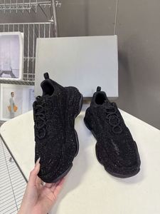 Chaussures décontractées de luxe de haute qualité pour la vente en gros, avec empeigne tricotée, semelles épaisses et amorti anti-odeur pour activités sportives - Product Image 3