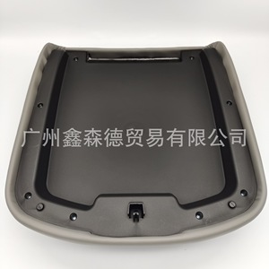 Boîte à accoudoir en cuir gris avec porte-gobelet pour console centrale GM 15217111 - Product Image 4