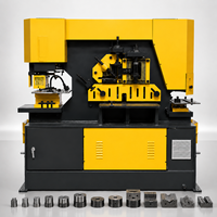Machine hydraulique Q35Y-25 pour le travail du fer, équipement combiné de poinçonnage et de cisaillement pour le traitement des profilés en acier et des poutres en I