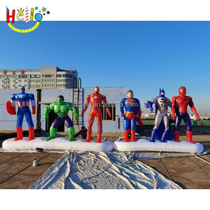 Super-héros gonflables de dessin animé pour la décoration de fête à thème - Product Image 2