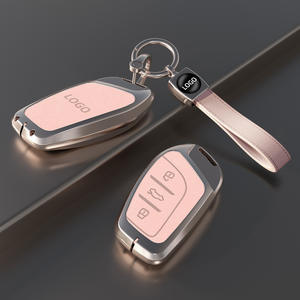 Custodia per Chiave Auto in Lega di Zinco con Portachiavi per Roewe RX5 I6 I5 RX3 RX8 ERX5 MG ZS EV MG6 EZS HS EHS MARVEL X/RX - Product Image 3