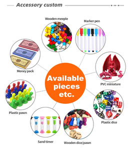 Pièces de jeu de société magnétiques personnalisées d'usine OEM Senfutong, jeu de société <span class=keywords><strong>Risk</strong></span> magnétique personnalisé avec des pions en plastique - Product Image 6