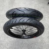 Juego de Ruedas CNC Supermoto de 17 Pulgadas para Surron Light Bee X LBX, Kit de Bicicleta Eléctrica Todoterreno de Aluminio Delantera y Trasera