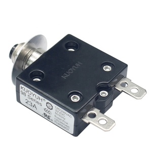 32VDC Kuoyuh Protecteur de surcharge Réinitialiser le <span class=keywords><strong>disjoncteur</strong></span> thermique à <span class=keywords><strong>bouton</strong></span>-poussoir - Product Image 1