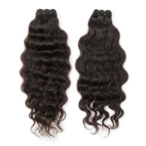 Extensiones de Cabello Humano Virgen Vietnamita Rizado para Trenzas de Ganchillo, Suaves e Invisibles, con Doble Trama a Máquina, Paquetes de Cabello Virgen - Product Image 6