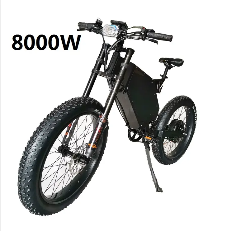 Fábrica direta padrão sunny bicicleta elétrica, 3000w 5000w 8000w 12000w enduro e adulto, 140 km/h, furo bomber, mountain bike