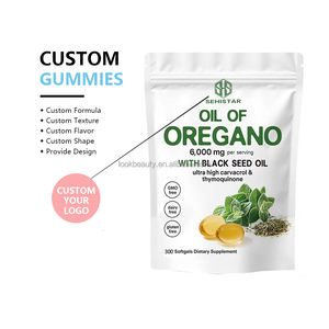 Sehistar integratore a base di erbe 180 capsule Per sacchetto di olio di origano puro integratore alimentare immunità Per adulti cibo sano - Product Image 1