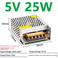 Alimentation à découpage avec boîtier en aluminium 12V/24V 10A-50A pour ventilateur CC, surveillance, panneau d'affichage et bande LED