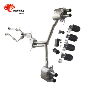 Tubo de <span class=keywords><strong>Escape</strong></span> de acero inoxidable, sistema de <span class=keywords><strong>escape</strong></span> Valvetronic Catback para <span class=keywords><strong>AUDI</strong></span> <span class=keywords><strong>S5</strong></span> B8 3,0, tubo delantero con Catback - Product Image 4