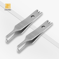 Outil d'ouverture à double anneau fendu en aluminium, accessoire de pêche en acier inoxydable pour leurres, équipement de pêche en extérieur pour la pêche en rivière
