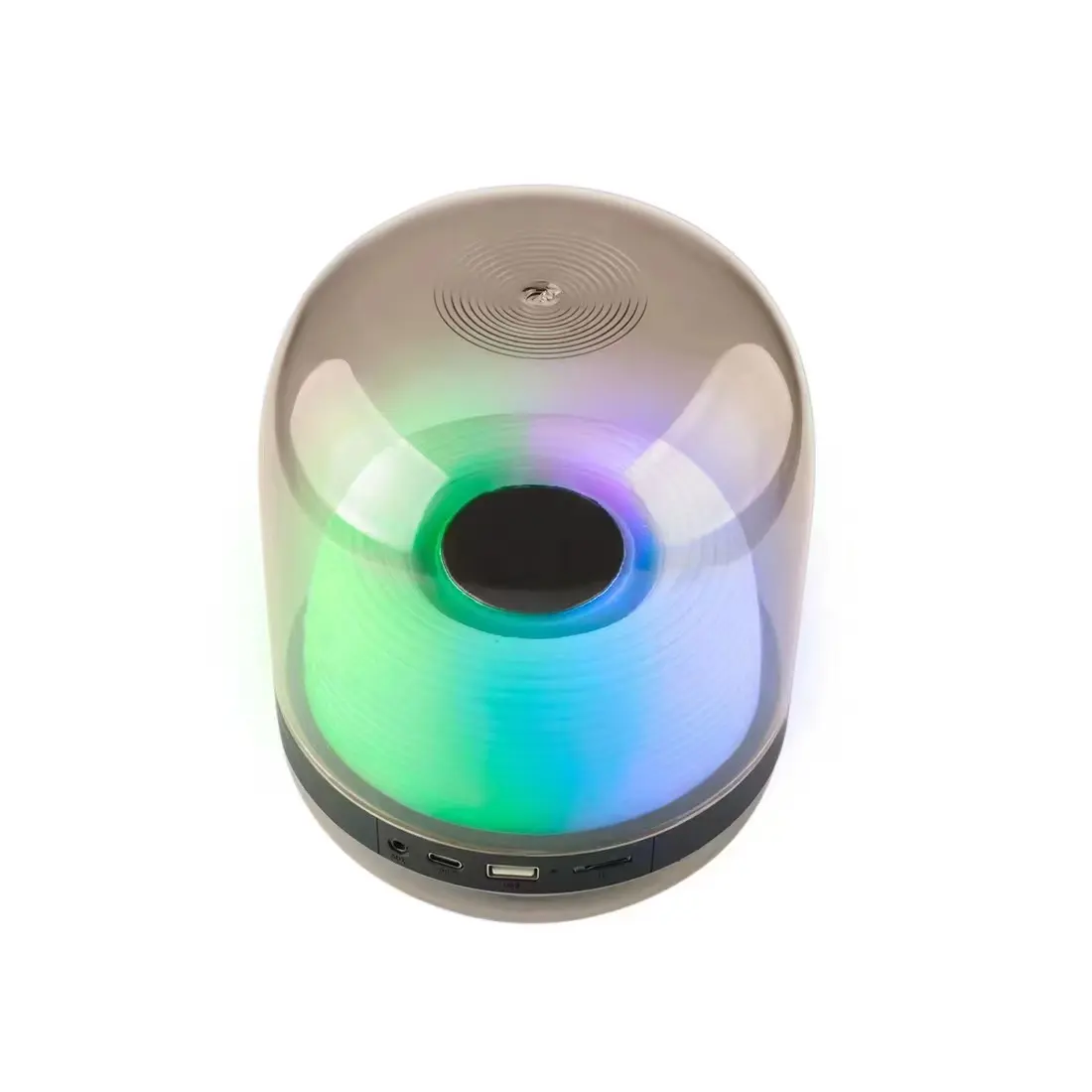 2023 Hot Sale RGB Light Speakers Color LED Night Lamp Bluetooth Speaker Super Quality Outdoor Speaker
