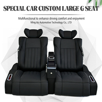 Asiento trasero multifuncional para mercedes benz Clase g, Asiento lujoso con reposabrazos, venta directa de fábrica