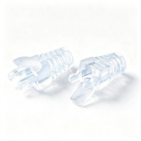 Protector de Cable RJ45 con Alivio de Tensión y Protección Antiflexión de PVC, Funda Protectora de Goma para Conector Modular (Disponible en Varios Colores)