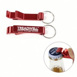 <b>Small</b> Keychain Cheap Promotional Gift Items Aluminium Alloy New Design Metal Bottle Opener With Custom Logo - Product Image 1