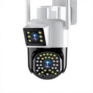 Caméra <span class=keywords><strong>extérieure</strong></span> intelligente pour la <span class=keywords><strong>maison</strong></span>, 360° sans angles morts, vidéo, connectivité à distance par smartphone, surveillance sans fil, objectif macro 12 mm - Product Image 1