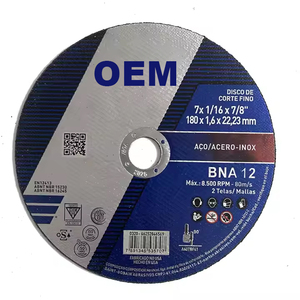180mm cắt đĩa 7 inch tốc độ cao cắt bánh xe cắt bánh xe xay kim cương bánh xe kim loại cắt đĩa máy - Product Image 1
