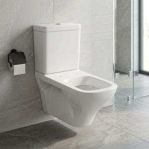 Ceramic Two Piece Wall Hung Water Closet Toilet P <b>Trap</b> WC Modern Bathroom Porcelain Commode Nigeria Export - Product Image 1