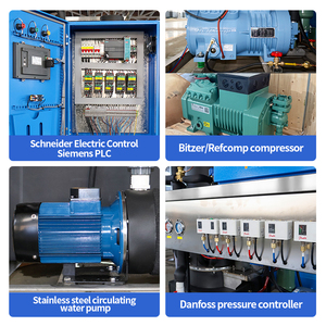 Máquina de Hielo en Tubo de 5 Toneladas, 5000 kg/24H, Máquina de Hielo Industrial Automática para Fábrica de Hielo y Negocio de Bebidas - Product Image 3