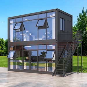 Maison préfabriquée de luxe transportable en conteneur détachable moderne de 20 pieds 2025 - Product Image 1