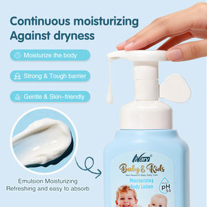 <span class=keywords><strong>Lotion</strong></span> hydratante pour bébé Nary OEM ODM, produits de soin de la peau pour enfants, lait corporel biologique naturel, 350 ml, crème apaisante douce - Product Image 5