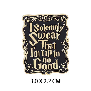Venta caliente <span class=keywords><strong>Magic</strong></span> Academy Style Hat Book Map Cart Esmalte suave Chapado en oro Cute Cartoon Lapel Pins Metal Crafts - Product Image 5