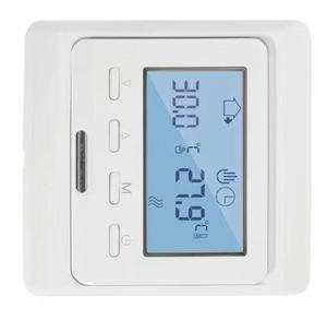 Sistema de Aquecimento Elétrico de Piso Programável em Temperatura Ambiente Termostato Inteligente Regulador de Temperatura - Product Image 4