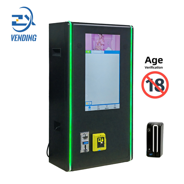 Best Seller Small Combo Snack Drinks Perfume Cigarette Vending Machine Smart Mini SDK Enabled LED Display Touch Screen 4G/Wi-Fi