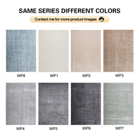Tapis de chambre épais à poils longs en polyester, résistant aux taches et imperméable, fabriqué à la machine, moderne, personnalisé, de luxe, vente en gros Dsermer