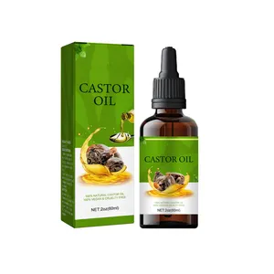 Organic Castor Oil Moisturizes and Softens Hair, Repairs Damaged Hair in Hot Dyeing, Dries, and Fury Care Essential Oil