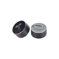 Multiprise de table pratique avec rail d'alimentation, 3 prises CA, 2 USB, 1 USB-C, 13A 250V, design amovible en alliage d'aluminium