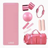 Tapis de yoga antidérapant personnalisé en caoutchouc naturel écologique, forme ovale, tapis de yoga en PU, forme de pilule, épais et arqué pour Pilates et Yoga