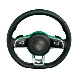 Palanca de Cambios Deportiva para Volante Volkswagen R-Line, Placa R de Cuero, Compatible con Modelos Golf y Polo - Product Image 3