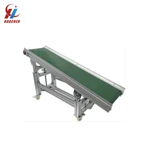 Assembly equipment of industrial flat PVC belt bending conveyor curve conveyor