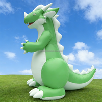 Jouet gonflable géant personnalisé 2026 en forme d'animal sexy avec dragon gonflable vert SPH à vendre