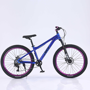 Nueva bicicleta de marco de aluminio LA de 26 pulgadas con horquilla de acero, bicicleta de montaña de 24-26 pulgadas, bicicleta de carreras con modelo de velocidad, sistema de frenos de disco - Product Image 5