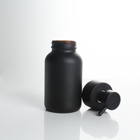 Grosir 250ml 8oz botol kaca pompa busa mewah kosong 500ml