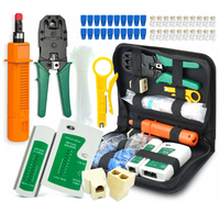 Kit d'outils réseau professionnel, nouveauté pour le sertissage, Cat6 Cat5e Rj45, Kit d'outils réseau, ensemble professionnel