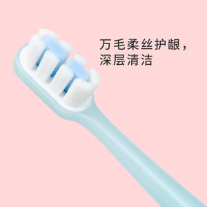 แปรงสีฟันขนนุ่มแบบปรับแต่งได้สำหรับเด็กใช้ในบ้าน ไนลอนดีไซน์โค้ง 3 มิติ ดูแลทำความสะอาดอย่างอ่อนโยน - Product Image 1