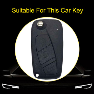 Innofit PUG1 Housse de clé de voiture de marque de haute qualité pour Peugeot Boxer <span class=keywords><strong>Fiat</strong></span> <span class=keywords><strong>500</strong></span> Panda Bravo Grande Punto Protection - Product Image 2