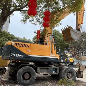 Excavadora Hyundai 210W-7 de segunda mano con motor potente coreano, bajo precio, Hyundai 210W-9 de ruedas - Product Image 2