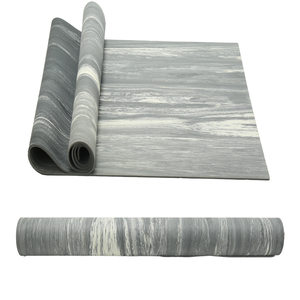 Tapis de <span class=keywords><strong>yoga</strong></span> professionnel en caoutchouc naturel 3 mm antidérapant pour <span class=keywords><strong>alignement</strong></span> en studio haut de gamme – Écologique, absorbant la transpiration, soutien myofascial - Product Image 1