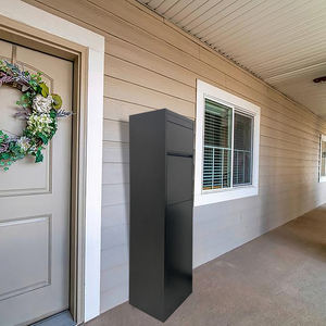 JH-Mech Smart Mailbox Parcel Box para entrega residencial Drop Box Montaje en pared Desmontable Metal Parcel Box Mail Packaging - Product Image 1