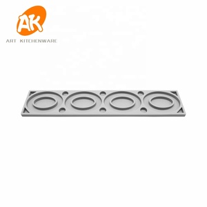 Moldes de Silicona para Chocolate <span class=keywords><strong>AK</strong></span>, Moldes para Decoración de Pasteles con Fondant, Herramientas para Repostería, Moldes de Silicona Ovalados para Cocina LFM-64 - Product Image 5