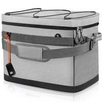 Bolsa de aislamiento de hielo para exteriores, bolsa de almuerzo impermeable Oxford para Picnic, portátil, para llevar