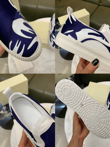 Scarpe Casual Alexander <span class=keywords><strong>McQueen</strong></span> con Suola Spessa Leggera, Motivo Fiamma Blu e Bianco, Oversize, Tendenza Moda Primavera - Product Image 6