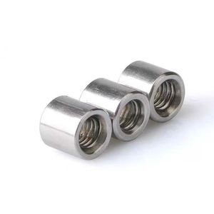Écrou rond en acier inoxydable SS304 M3 M4 M5 M6 M8 <span class=keywords><strong>M10</strong></span> M12, connecteur d'écrou long, écrou <span class=keywords><strong>cylindrique</strong></span> - Product Image 6
